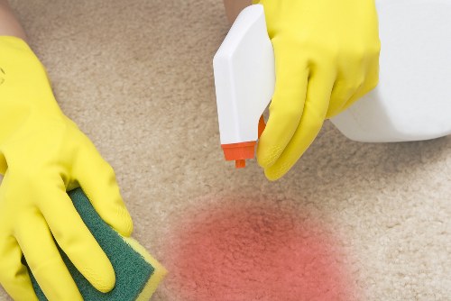 Person reviewing cookie settings on a laptop for Carpetcleaning NW5