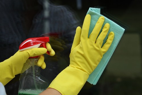 Local house clearance team working in an NW5 residential street