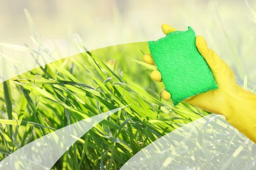 Professional oven cleaning service for a kitchen in NW5