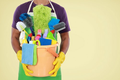 Cleaner working in a NW5 home with local access considerations