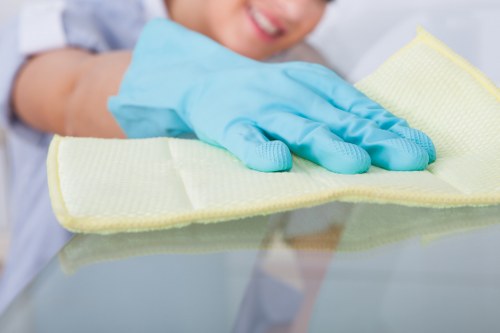 Carpet cleaning process in NW5 home interior