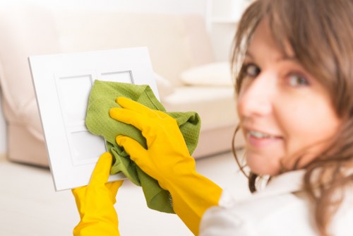 Low-carbon van used for NW5 carpet cleaning service